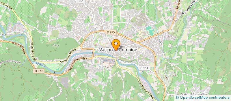 localisation de l'entreprise DUMOND ROMAIN  VAISON-LA-ROMAINE