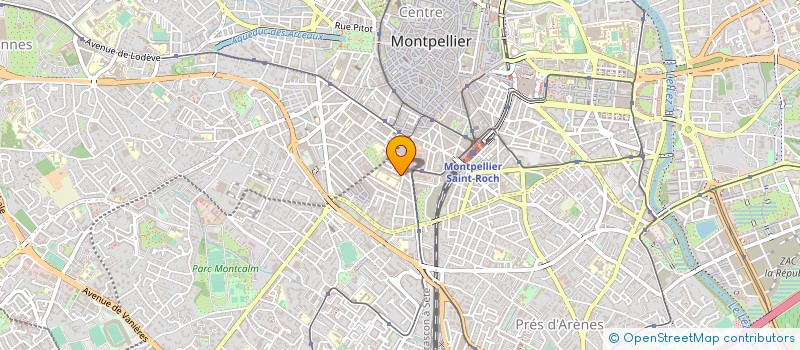 localisation de l'entreprise DUMONS ALAIN ET BLERON DANIEL à MONTPELLIER