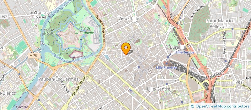 localisation de l'entreprise DUMONT CONSEIL GESTION PATRIMOINE à LILLE
