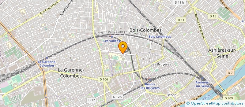 localisation de l'entreprise DUMONT CONSULTING à BOIS-COLOMBES