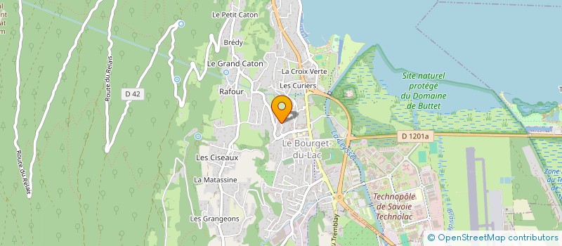 localisation de l'entreprise DUMONT DUCHAT  LE BOURGET-DU-LAC