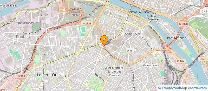 localisation de l'entreprise DUMONT / ROUSSEL  ROUEN