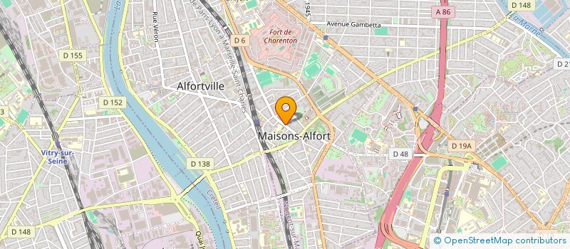 localisation de l'entreprise DUMONTEIL ET COMPAGNIE à MAISONS-ALFORT