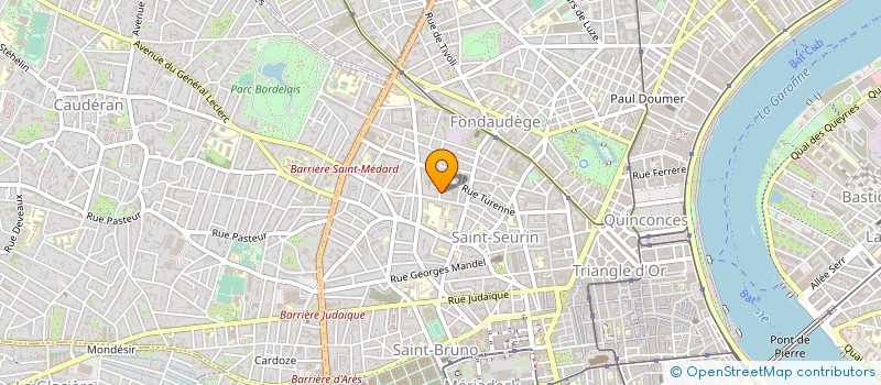 localisation de l'entreprise DUMORA ANTOINE à BORDEAUX