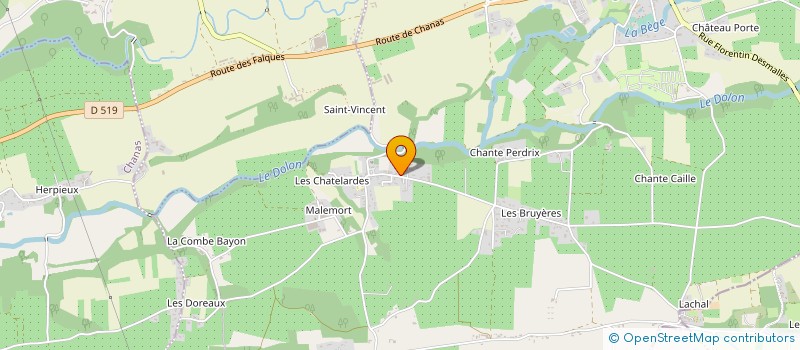 localisation de l'entreprise DUMORTIER ET ASSOCIES  ANJOU