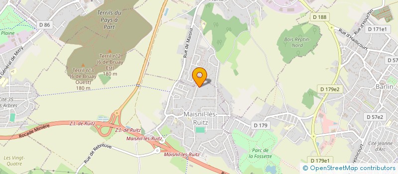 localisation de l'entreprise DUMORTIER HOLDING  MAISNIL-LES-RUITZ