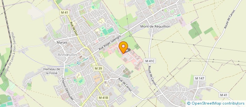 localisation de l'entreprise DUMORTIER TP LOCATION  ANNULLIN