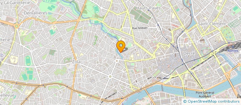 localisation de l'entreprise DUMPER à NANTES