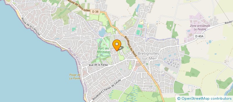 localisation de l'entreprise DUMSPIRIT  BRETIGNOLLES-SUR-MER