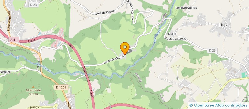 localisation de l'entreprise DUMUR  CHILLY