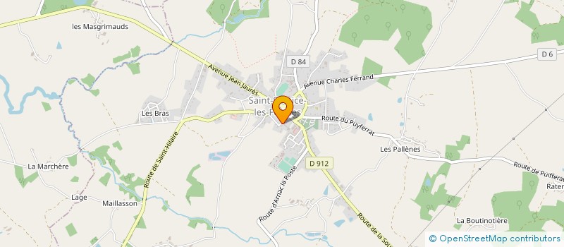 localisation de l'entreprise DUMY SARL à SAINT-SULPICE-LES-FEUILLES