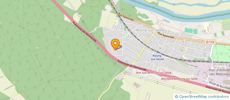 localisation de l'entreprise DUNAMAHON  ROSNY-SUR-SEINE