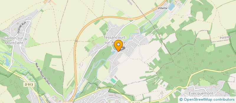 localisation de l'entreprise DUNAMIS SOLUTIONS  TESSANCOURT-SUR-AUBETTE