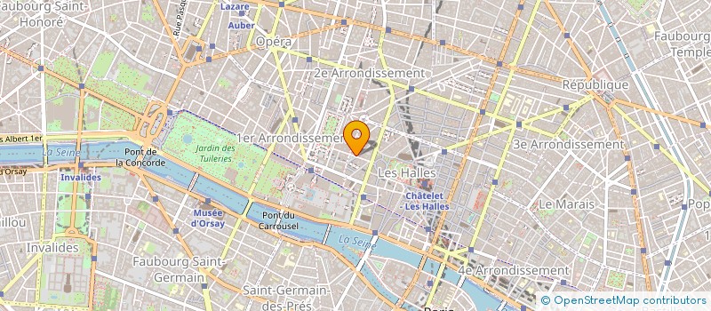 localisation de l'entreprise DUNAND ET CIE à PARIS