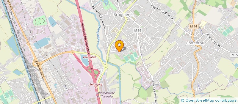 localisation de l'entreprise DUNANT  BRUGUIERES