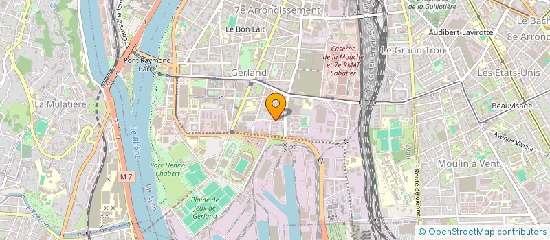 localisation de l'entreprise DUNATER à LYON
