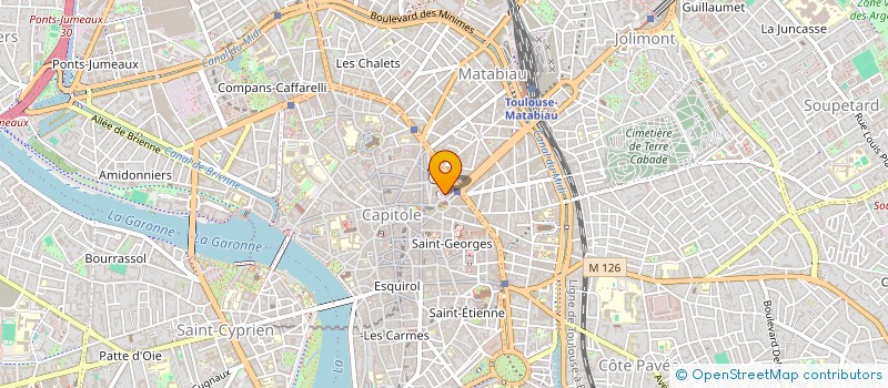 localisation de l'entreprise DUNATOS SAS  TOULOUSE