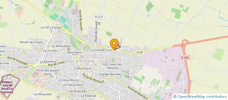 localisation de l'entreprise DUNBAR FINANCE  DOUE-EN-ANJOU