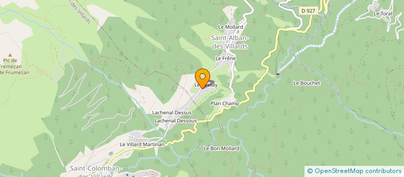 localisation de l'entreprise DUNCAN  SAINT-ETIENNE-DE-CUINES