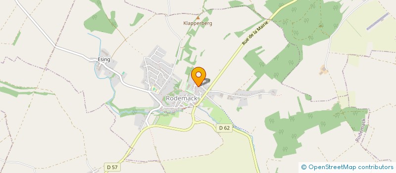 localisation de l'entreprise DUNCAN HORIZON  RODEMACK