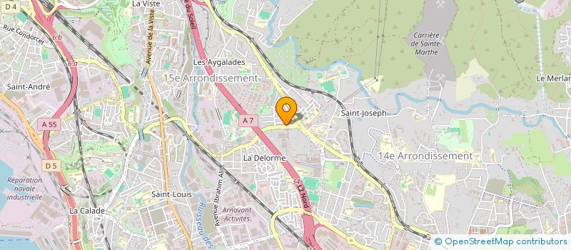 localisation de l'entreprise DUNDAR CARRELAGE à MARSEILLE