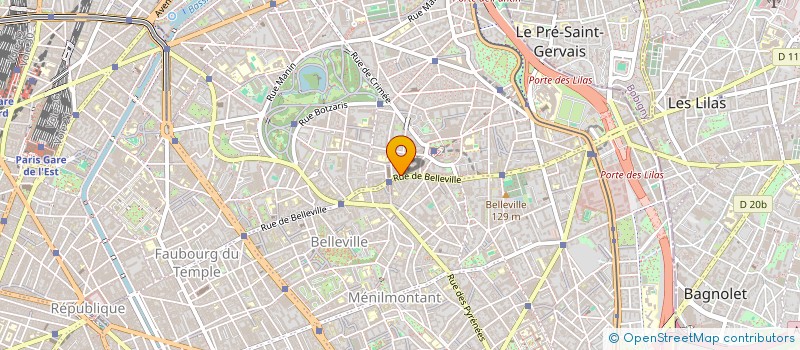 localisation de l'entreprise DUNE  PARIS