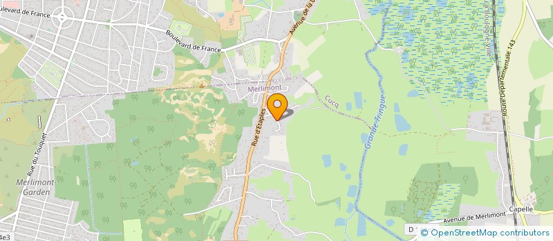 localisation de l'entreprise DUNE  MERLIMONT