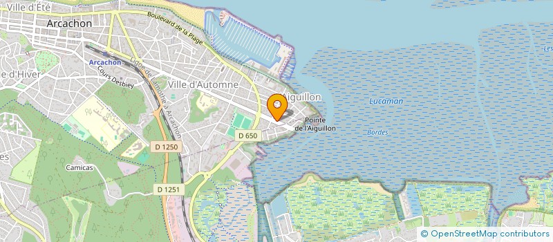 localisation de l'entreprise DUNE  LA TESTE-DE-BUCH