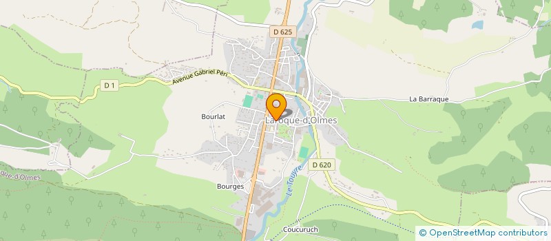 localisation de l'entreprise DUNE à LAROQUE-D'OLMES