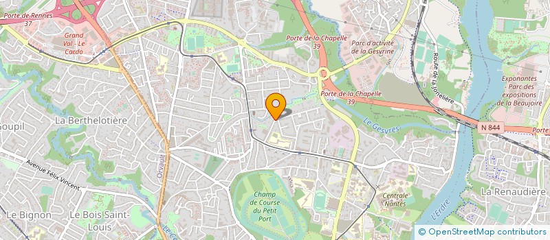 localisation de l'entreprise DUNE  NANTES