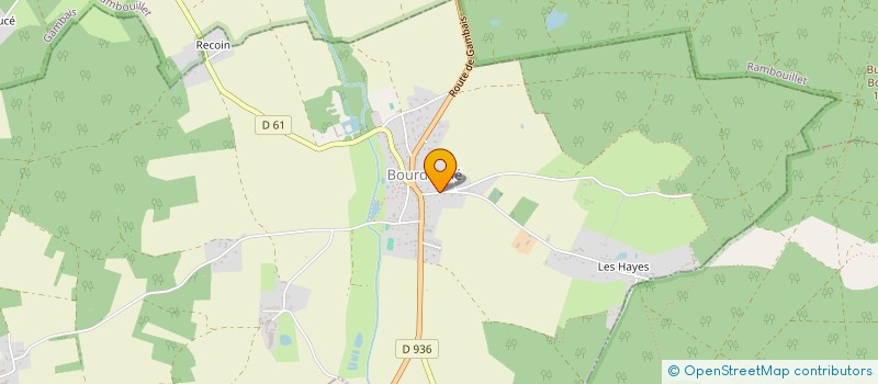 localisation de l'entreprise DUNE  BOURDONNE