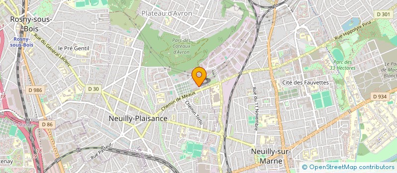 localisation de l'entreprise DUNE DISTRIBUTION à NEUILLY-PLAISANCE
