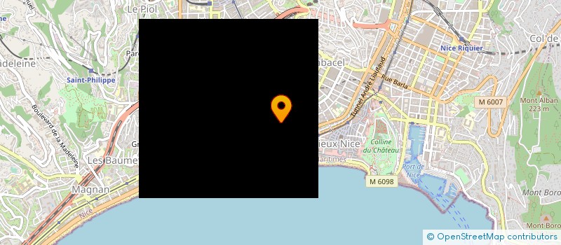 localisation de l'entreprise DUNE GESTION à NICE