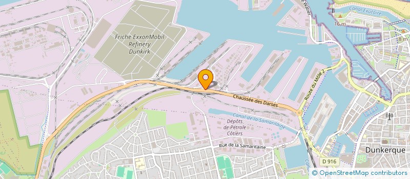 localisation de l'entreprise DUNE LOCATION NEGOCE à DUNKERQUE