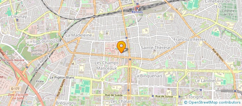 localisation de l'entreprise DUNE MOI DU REVE  RENNES