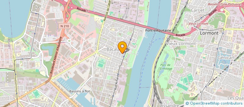 localisation de l'entreprise DUNE NAUTIC  ARCACHON