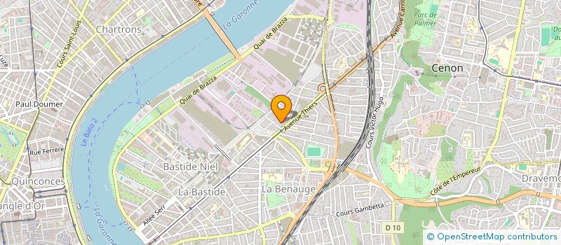 localisation de l'entreprise DUNE PADDLE CROSSING  BORDEAUX