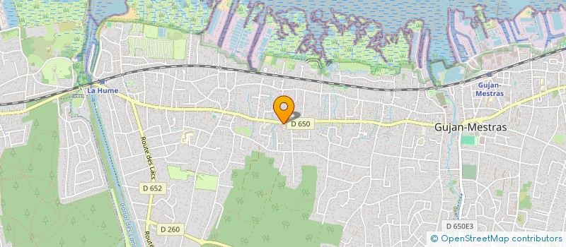 localisation de l'entreprise DUNE PYLA ANIMATION RESTAURATION  GUJAN-MESTRAS