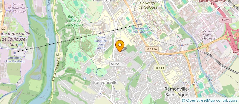 localisation de l'entreprise DUNE SERVICES à TOULOUSE