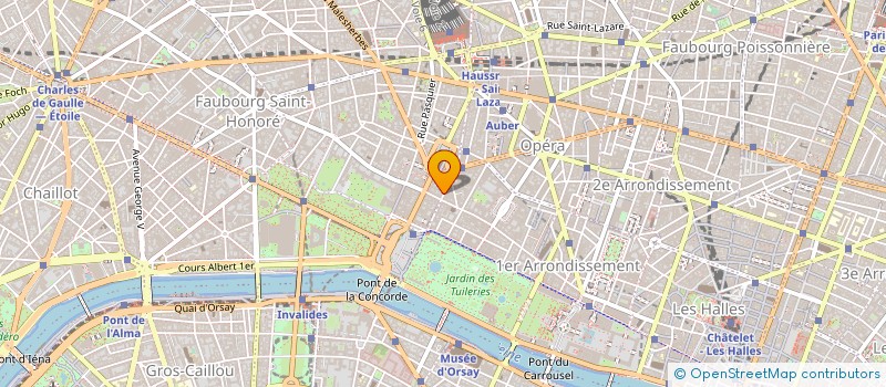 localisation de l'entreprise DUNE VISION à PARIS