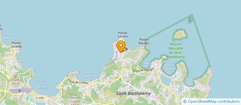 localisation de l'entreprise DUNELM à SAINT BARTHELEMY