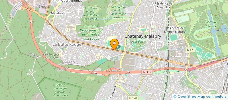 localisation de l'entreprise DUNES à CHATENAY-MALABRY