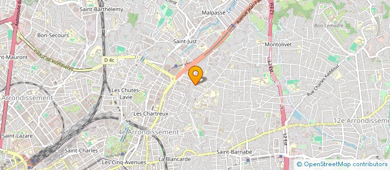 localisation de l'entreprise DUNES ET CAHIERS  MARSEILLE