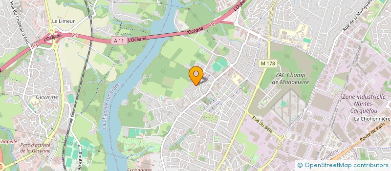 localisation de l'entreprise DUNES FINANCE  NANTES