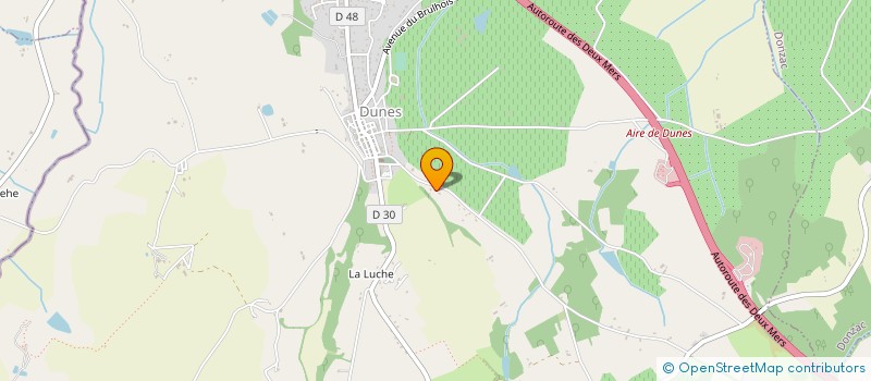 localisation de l'entreprise DUNES MEDICAL  DUNES