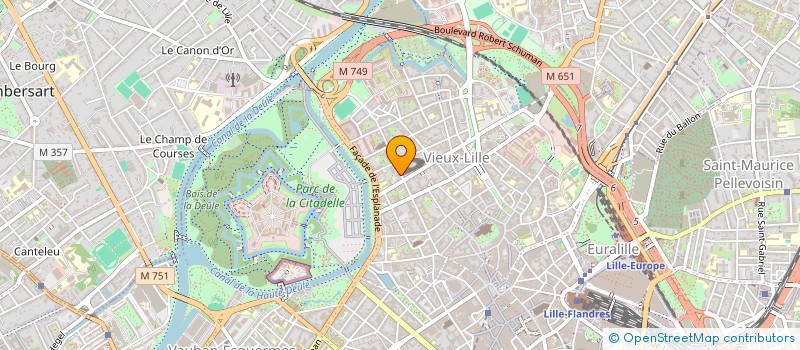 localisation de l'entreprise DUNES7 à LILLE