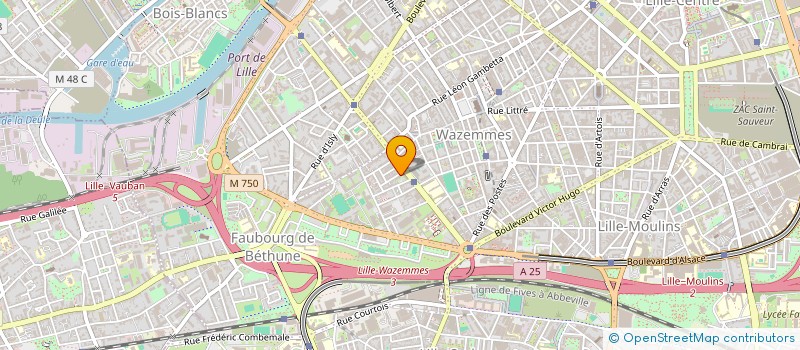 localisation de l'entreprise DUNGLAS SERVICES à LILLE