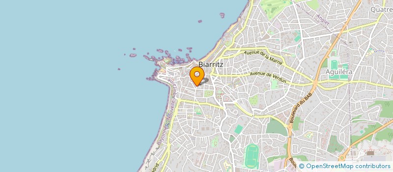 localisation de l'entreprise DUNHILL FINANCIAL  BIARRITZ