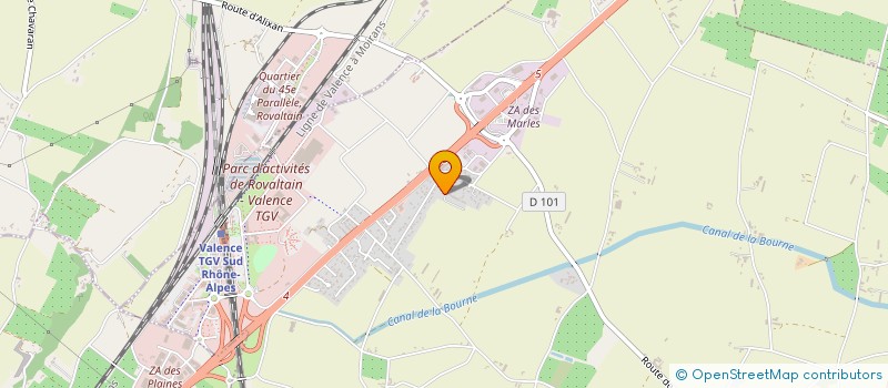 localisation de l'entreprise DUNKERQUE  ALIXAN