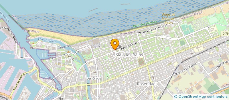 localisation de l'entreprise DUNKERQUE IMMOBILIER à DUNKERQUE